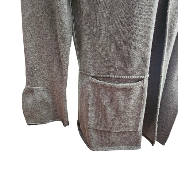 Olsen cardigan, grey, soft, size small - Picture 5 of 9